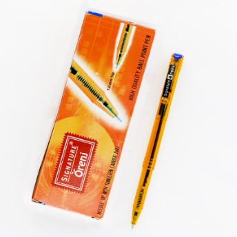 Signature Orenj Ball Pen Blue